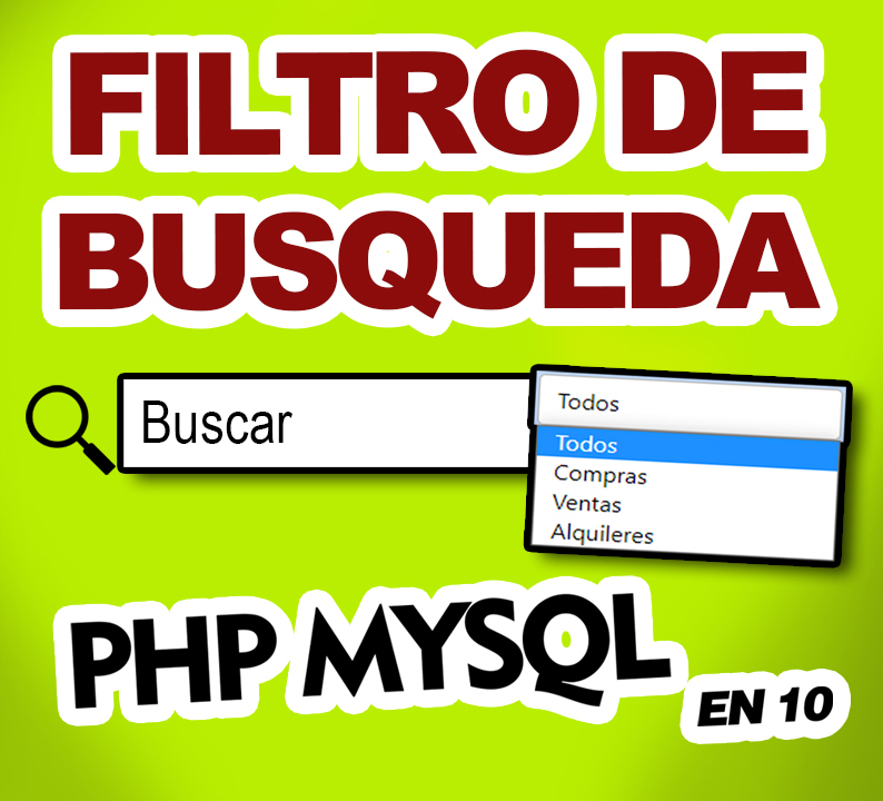 Filtro de búsqueda para buscador PHP MYSQL